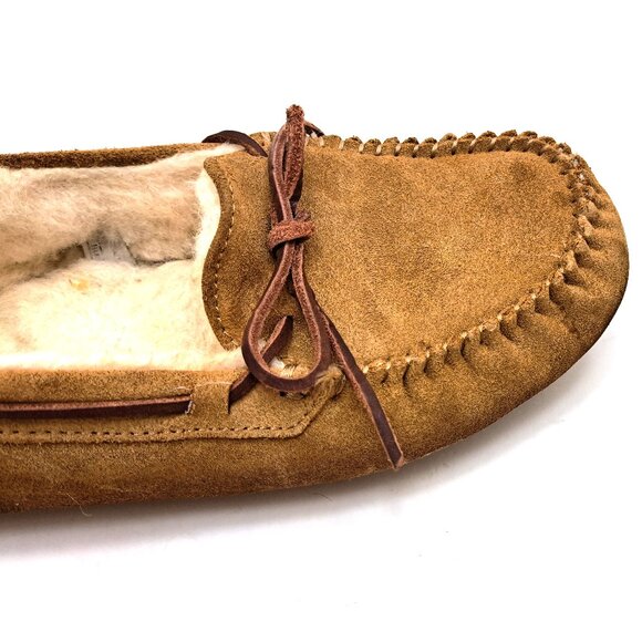UGG Dakota Chestnut Suede Sheepskin Moccasin Women - Size 7 - Picture 9 of 14